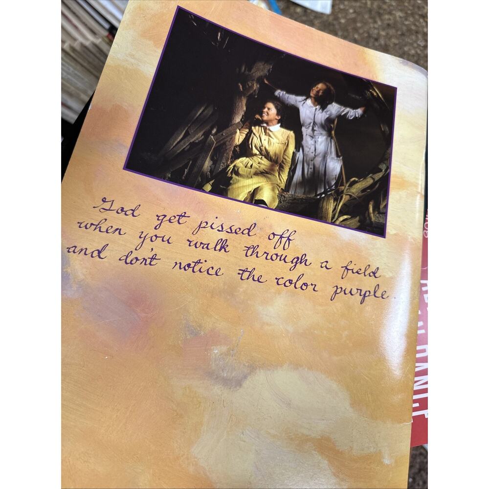 Vintage The Color Purple‎ Musical PLAYBILL Souvenir Program 2007 EXC - Picture 8 of 8
